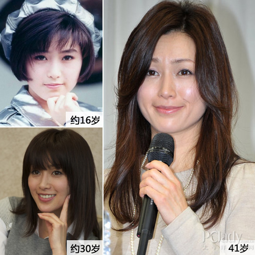 41岁酒井法子复出 大龄女星谁保养更好