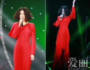 《我是歌手》尚雯婕不再雷人 走女神范儿