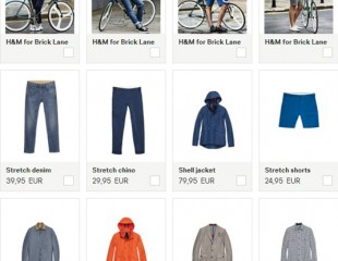 H&M for Brick Lane Bikes 男士骑行系列