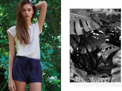 OYSHO 3月 Wild Blue lookbook