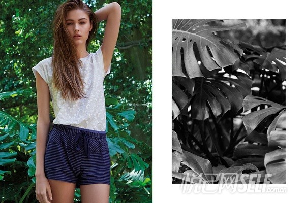 OYSHO 3月 Wild Blue lookbook 