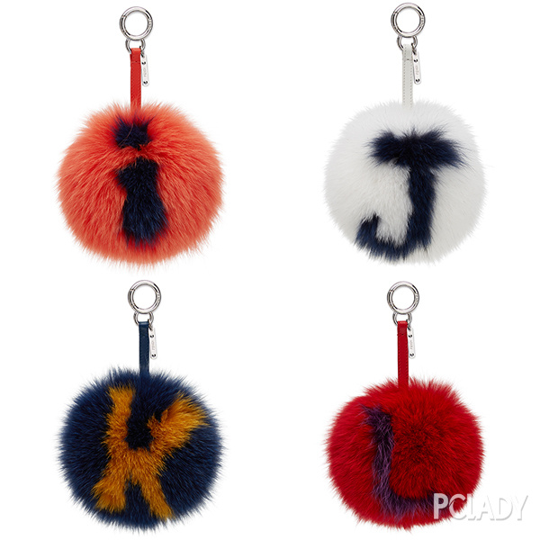 FENDI ABCharms 当季必备单品毛绒字母