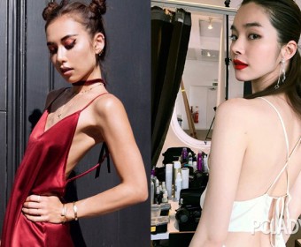 
Slip dress 要比我时髦？先把肩带剪掉！
