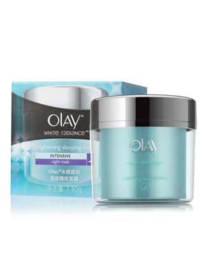 Olay水感透白亮肤睡眠面膜 